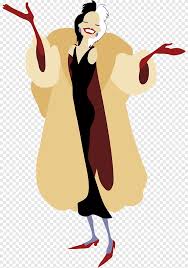 Cruella de vil is a fictional character in english author dodie smith's 1956 novel the hundred and one dalmatians. Kruella De Vil Sto Odin Dalmatinec Kniga Dzhunglej Zlodejka Korolevy Serdec Kniga Dzhunglej Vymyshlennyj Personazh Multfilm Png Pngegg