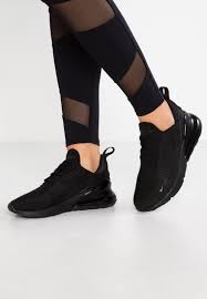 This nike air max 270 react comes dressed in a midnight navy. Nike Sportswear Air Max 270 Sneaker Low Black Schwarz Zalando De
