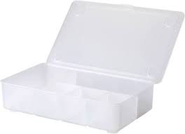 Ikea Glis Box Mit Deckel 34x21x8 Cm Transparent Box Deckel