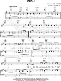 Push was released as a single on this day in 1997. Matchbox Twenty Push Sheet Music In G Major Transposable Download Print Sku Mn0064789