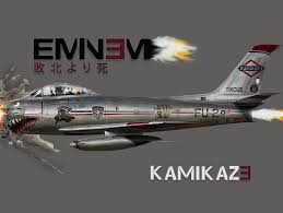 Eminem dropped a new album, kamikaze, today (august 31), surprising and the first thing one notices when looking at the cover art for kamikaze is the clear homage to the beastie boys' 1986. Edited The Kamikaze Cover A Bit Out Of Boredom So Here Ya Go If Ya Want A Darker Album Cover To Use As Wallpaper Eminem