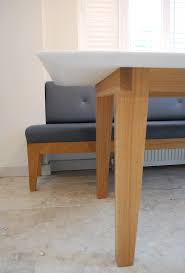 Some marks/damage as per the pictures. Corian Oak Dining Table Bench Table And Chairs Oak Dining Table Bespoke Dining Table