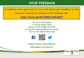 We aim to be a provider of sustainable, universally competitive water and sanitation solutions for africa. Ø¨Ø±Ú†Ø³Ø¨ Randwater Ø¯Ø± ØªÙˆÛŒÛŒØªØ±