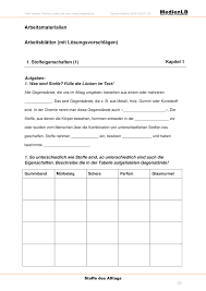 stoffe des alltags arbeitsblatter mit losungen unterrichtsmaterial im fach chemie in 2021 chemie stoffe chemieunterricht