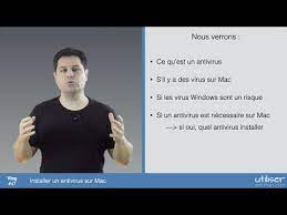 Installer Un Antivirus Sur Mac - Youtube