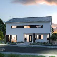 Durchstöbern sie hausbeispiele mit preisen und grundrissen! Edita 153 Schlusselfertiges Massivhaus Ausbauhaus Schlusselfertig Haus Hausbau Bauen Neubau Eigenheim Zuhause Spektra Massivhaus Fassade Haus Haus