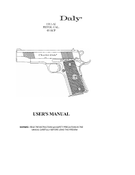 Check spelling or type a new query. User S Manual 1911 Al Pistol Cal 45 Acp Manualzz