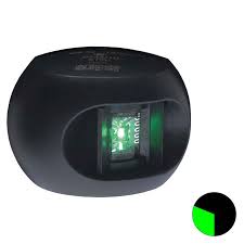 Aqua Signal Series 34 Led Starboard Navigation Light Black Housing