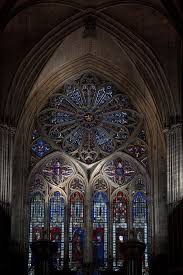 Bourges Cathedral The Rose Window Lighting Cathedral Architecture Gothic Architecture Bourges