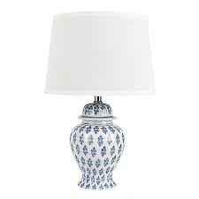 Lamps Floor Table Lamps Bed Bath Beyond In 2020 Blue And White Lamp White Lamp Shade Lamp