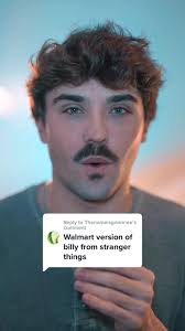 Transforming into Billy from Stranger Things