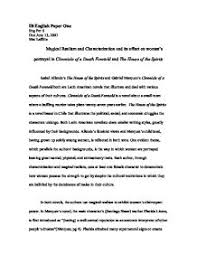Ib English Paper One International Baccalaureate World Literature Marked By Teachers Com
