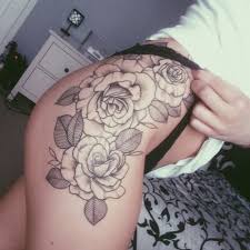 Hip Tattoo Tumblr Hip Tattoos Women Hip Tattoo Floral Thigh Tattoos
