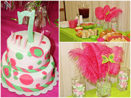 Decorate ready for a themed, seasonal or birthday party with our quality party decorations. Pink And Green Birthday Party Around My Family Table