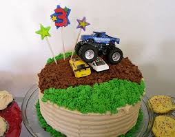 Monster Truck Cake Truck Birthday Cakes Monster Truck Cake Monster Truck Birthday Cake