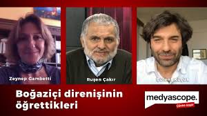 Medyascope is an independent platform that delivers original and uncensored audiovisual journalistic content, aiming to become a sustainable platform for connecting uncensored quality audiovisual. Bogazici Direnisinin Ogrettikleri Rusen Cakir Zeynep Gambetti Ve Bulent Kucuk Medyascope On Patreon