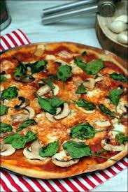 Pizza Aux Champignons Et Epinards Happy Papilles Recette Pizza Champignon Recettes De Cuisine Pizza Vegetarienne
