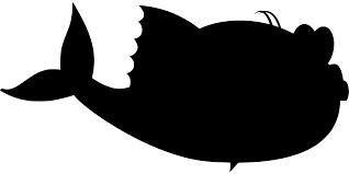 Kehidupan laut bawah laut yang menakjubkan. Svg Haiwan Ikan Laut Kartun Imej Ikon Svg Percuma Svg Silh