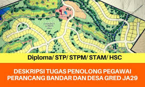 Deskripsi Tugas Penolong Pegawai Perancang Bandar Dan Desa Ja29
