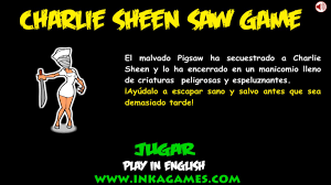 En este gameplay español juego a pigsaw, un juego corto de terror / horror game, donde tendremos que intentar escapar de un matadero de humanos!🔥 compra tus. Charlie Sheen Saw Game Wiki Inkagames Fandom