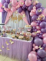 Buy 126pcs Butterfly Purple Pink Balloon Garland Arch Kit Theme Baby Shower Birthday Party Decorations For Girl Pink Purple Gold Balloons For Princess Birthday Baby Shower Decor Baby Girl Balloon Online In