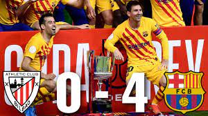 Round two of la liga action is upon us, and it's so far so good for the apparently in crisis fc barcelona. Athletic Club Vs Barcelona 0 4 Copa Del Rey Final 2021 Match Review Youtube
