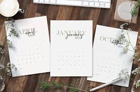 19 templates to download and print. 20 Perfect Minimalist 2021 Calendar Printable Designs