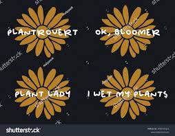 Funny Gardening Puns Phrases Gardening Vector Stock Vector Royalty Free 2080352521 Shutterstock
