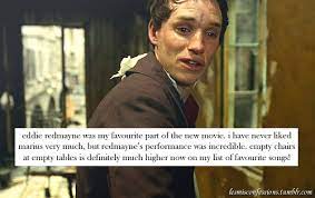 Maybe you would like to learn more about one of these? Eddie Redmayne Was My Favourite Part Of The New Les Miserables Confessions