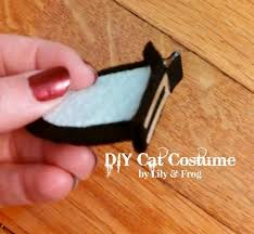 Cat Ear Hair Clips Cat Costume Diy Diy Cat Ears Hair Clips Diy