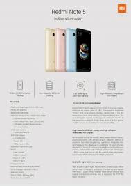It is a sleek and stylish smartphone that fits into the requirements and budget of all xiaomi redmi note 5 pro was launched in the country onfebruary 22, 2018 (official).the smartphone comes in 1 other storage and ram variants. Xiaomi Redmi Note 5 And Redmi Note 5 Pro Specs Leak In Full Gsmarena Com News