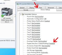 Hp laserjet p2015 printer drivers for windows. Duplex In Windows 10 Eehelp Com