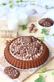 Crostata Morbida Pan Di Stelle E Cioccolato Ricetta Idee Alimentari Dolci Idee Ricette Di Cucina