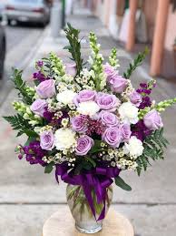 Dusty violet lavender,creamy and mauve antique rose, purple pale flowers,succulent vector design wedding bouquets.eucalyptus abstract watercolor painting purple cosmos flower,cornflower, violet lavender, white and orange wildflower. Lavender Roses White Snapdragons White Carnations In San Jose Ca San Jose Flowers