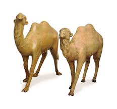 With halloween right around the corner, i have paper mache projects coming out of my ears! A Pair Of Italian Papier Mache Figures Of Camels