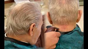 This contemporary version often features a short taper fade haircut on the sides with a wider and thicker mohawk on top. Cut Grandpa S Hair How To Cut Men S Hair Simplest Tutorial Hd Youtube