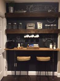 Ideal for a honeymooning couple or just about anyone who loves falling in love, this coffee bar is sure to catch visitors' attention. Creative Coffee Bar Design Ideas Best 25 Home Bars On Pinterest Haus Deko Wohungsdekoration Kuchenumbau