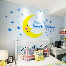 Young children love bright colors and colorful walls. Children S Room Decoration 3d Acrylic Wall Stickers Hot Air Balloon Cute Bedroom Girls Wall Vinyl Decor Childrens Room Decor Wall Decor Stickers