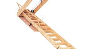 Find images of wooden stairs. Pull Down Attic Stairs How To Measure And Fix This Old House