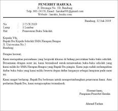 Namun jika jenis full block style semuanya diawali dari bagian kiri maka surat. Contoh Surat Balasan Penawaran Barang Semi Block Style Audit Kinerja