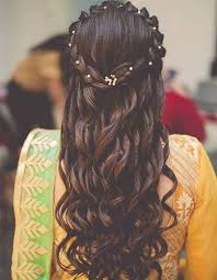 This braid is made for an outdoor wedding. Popular South Indian Bridal Hairstyles For 2019 Hair Styles Engagement Hairstyles Wedding Hairstyles For Long Hair