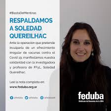 Acá la carta completa de soledad quereilhac. Feduba On Twitter Toda Nuestra Solidaridad Con Soledad Compartimos La Carta Que Publico Que Soledad Quereilhac Leela Aca Https T Co 6coeqhnpqj