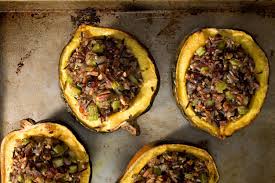 Stuffed Acorn Squash Recipe Recipe Acorn Squash Recipes Rice Stuffing Recipes Squash Recipes