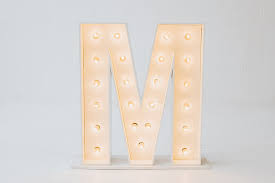 Walmart.com has been visited by 1m+ users in the past month Illuminated Letter M Avideas Event Hire Design