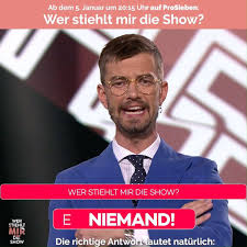 Das neue format wer stiehlt mir die show? mit joko winterscheidt und gästen. Joko Und Klaas Wer Stiehlt Mir Die Show Die Neue Show Mit Joko Ab Dem 5 Januar Auf Prosieben Facebook