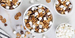 Maybe you would like to learn more about one of these? S Mores Snack Mix Campfire Marshmallows