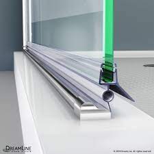 Walmart.com has been visited by 1m+ users in the past month Dreamline 309d2 10 Clear Bottom Sweep Vinyl Pre Cut 24 In Length For 3 8 In 10 Mm Glass Shower Door Dreamline
