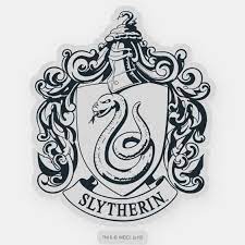 Harry Potter Slytherin Crest Black And White Sticker Zazzle Com 2021 Slytherin Harry Potter Cikartma