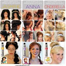 Les Coiffures Des Princesses Disney Etape Par Etape Princess Hairstyles Disney Hairstyles Disney Hair