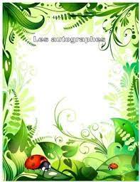 Grade One Yearbook In French Clip Art Borders Alphabet Worksheets Preschool Clip Art